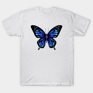 Electric Blue Butterfly T-Shirt